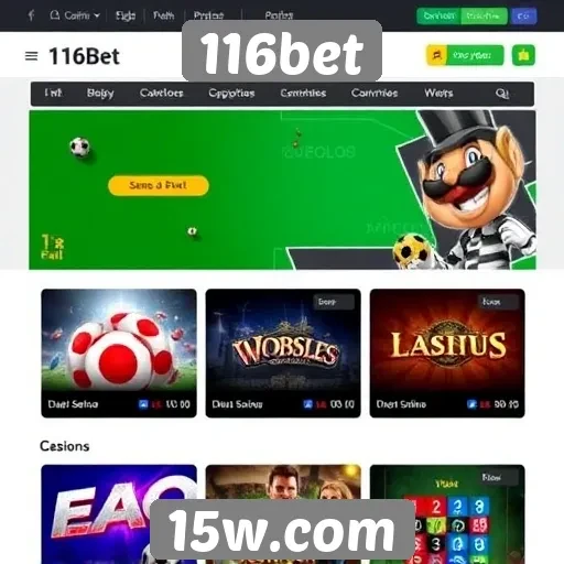 116bet oferece jogos de cassino e apostas esportivas