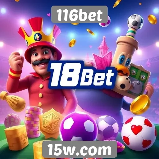 Diversidade de jogos disponíveis na plataforma 116bet